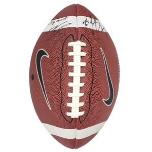 Autographed Michael Vick LeSean McCoy Philadelphia Eagles Nike Football‎